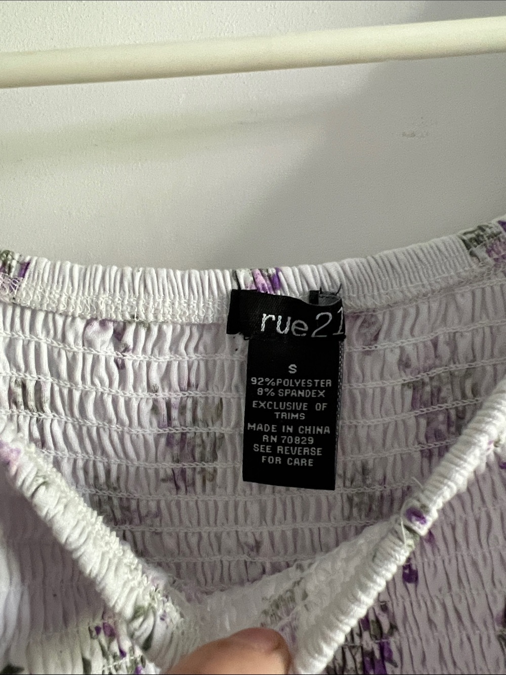 Smocked Floral Ruffle Mini Dress - Picture 2 of 5